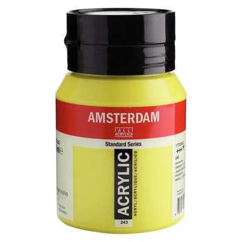 Amsterdam Acrylverf 243 Groengeel 500 ml