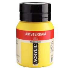 Amsterdam Acrylverf 275 Primair geel 500 ml