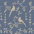 Annie Sloan stencil Chinoiserie Birds