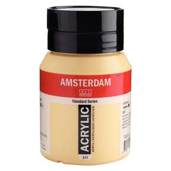 Amsterdam Acrylverf 223 Napelsgeel donker 500 ml