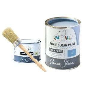 Annie Sloan Verf Louis Blue Basis Pakket, Dark Wax 500 ml