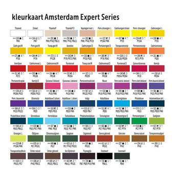 Gratis Amsterdam Acrylverf Expert Series kleurenkaart