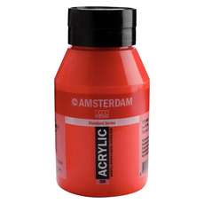 Amsterdam Acrylverf 396 Naftolrood Middel 1000 ml