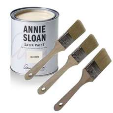 Annie Sloan zijdeglans verf Old White Start Pakket