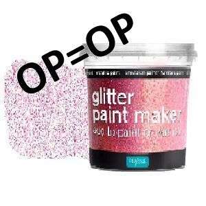Polyvine Glitter Maker Roze