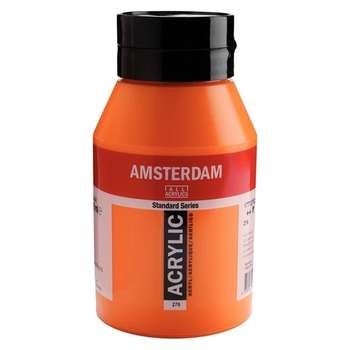 Amsterdam Acrylverf 276 Azo Oranje 1000 ml