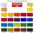 Amsterdam Acrylverf Aanbieding 24 kleuren