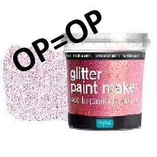 Polyvine Glitter Maker Roze