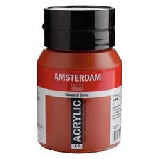 Amsterdam Acrylverf 411 Sienna Gebrand 500 ml