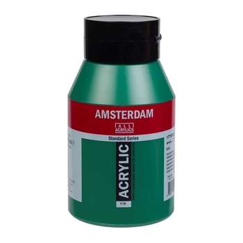 Amsterdam Acrylverf 619 Permanentgroen Donker 1000 ml