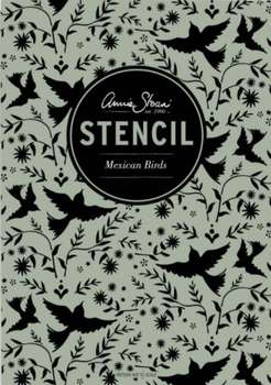 Annie Sloan stencil Mexican Birds