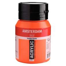 Amsterdam Acrylverf 311 Vermiljoen 500 ml