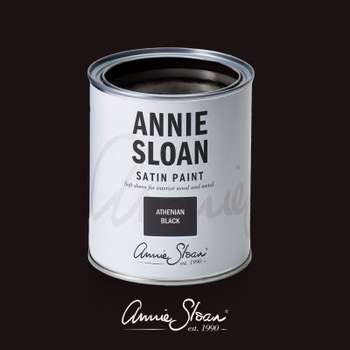 Annie Sloan zijdeglans verf Athenian Black