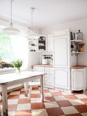 Voorbeelden keukens met Polyvine Decorateursvernis