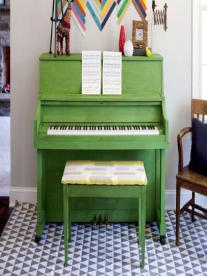 Annie Sloan Piano's voorbeelden