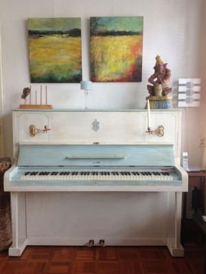 Annie Sloan Piano's voorbeelden